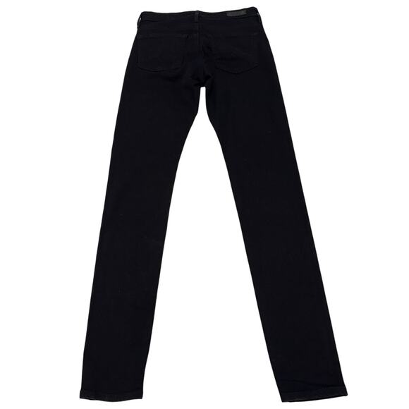 Adriano Goldschmied Jeans Womens 24 Black Farrah High Rise Skinny Denim - Picture 3 of 9